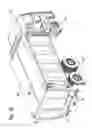 Fig. 12 - Combination Vehicle and Apparatus for Loading and Covering Material Located on a Vehicle Bed, Apparatus for Loading Material, and/or Method for Lifting Material