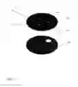 Fig. 07 - Filter cap assembly including protective baffle and method of use