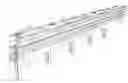 Fig. 01 - Crash barrier system with different intervals