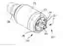 Fig. 01 - GAS TURBINE, IN PARTICULAR A JET ENGINE