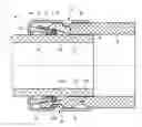 Fig. 01 - Arrangement for producing a pipe connection and holding element for such an arrangement