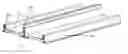 Fig. 01 - T-bar lighting assembly
