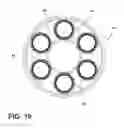 Fig. 13 - Inner swirling flame gas burner