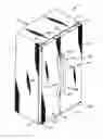Fig. 01 - Handle assembly for a refrigerator