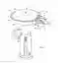 Fig. 03 - Position sensor mounts for a diagnostic system for fluid control valves
