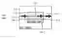 Fig. 01 - Optical component with angled-facet waveguide