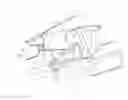 Fig. 01 - Mounting structure for head up display