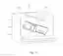 Fig. 12 - Process cartridge including a coupling member and a sheet that contacts the coupling member