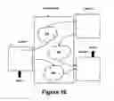 Fig. 10 - Inter-cluster data communication network for a dynamic shared communication platform