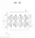 Fig. 13 - Semiconductor devices with redistribution pads