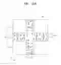 Fig. 20 - Semiconductor devices with redistribution pads