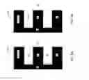 Fig. 13 - Lateral stack of cobalt and a cobalt-semiconductor alloy for control gate electrodes in a memory structure