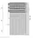 Fig. 35 - Method of making self-assembling floating gate electrodes for a three-dimensional memory device