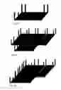 Fig. 17 - Waveguides and transmission lines in gaps between parallel conducting surfaces