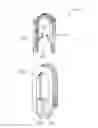 Fig. 12 - Suspended ceiling grid adapter
