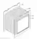 Fig. 01 - Winding frame structure for motors