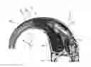 Fig. 01 - Hearing aid device with integrated antenna
