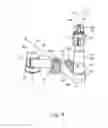 Fig. 14 - Arm device for a milking parlor arrangement for the automatic milking of milk-producing animals, divider for a milking parlor arrangement, and milking parlor arrangement