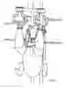 Fig. 04 - Device and method for removing abdominal fat from abdominal skin of a slaughtered bird suspended by the legs