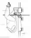 Fig. 08 - Device and method for removing abdominal fat from abdominal skin of a slaughtered bird suspended by the legs