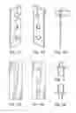 Fig. 14 - Shelving unit and fixing member for a shelving unit