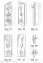 Fig. 19 - Shelving unit and fixing member for a shelving unit