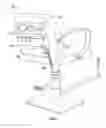 Fig. 04 - Electrically integrated salon styling chair with ergonomic equipment caddy