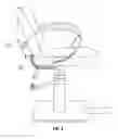 Fig. 05 - Electrically integrated salon styling chair with ergonomic equipment caddy