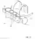 Fig. 16 - Electrically integrated salon styling chair with ergonomic equipment caddy