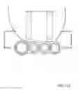Fig. 23 - Electrically integrated salon styling chair with ergonomic equipment caddy