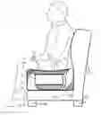 Fig. 01 - Seating sofa with laminated readily reboundable cooling-effect seating cushions