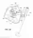 Fig. 14 - Emergency wash system with pulldown eyewash and sheeting showerhead