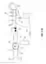 Fig. 22 - Emergency wash system with pulldown eyewash and sheeting showerhead