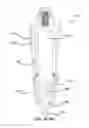 Fig. 42 - Emergency wash system with pulldown eyewash and sheeting showerhead