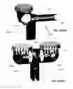 Fig. 49 - Emergency wash system with pulldown eyewash and sheeting showerhead