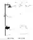 Fig. 66 - Emergency wash system with pulldown eyewash and sheeting showerhead
