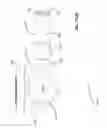 Fig. 89 - Emergency wash system with pulldown eyewash and sheeting showerhead