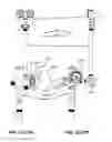 Fig. 91 - Emergency wash system with pulldown eyewash and sheeting showerhead