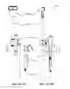 Fig. 95 - Emergency wash system with pulldown eyewash and sheeting showerhead