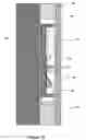Fig. 08 - Intermeshing light barrier features in optical physiological parameter measurement device