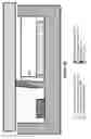 Fig. 22 - Intermeshing light barrier features in optical physiological parameter measurement device