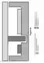 Fig. 26 - Intermeshing light barrier features in optical physiological parameter measurement device