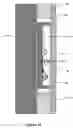 Fig. 08 - Intermeshing light barrier features in optical physiological parameter measurement device