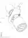 Fig. 13 - Airway adaptor and respiratory flow rate sensor