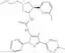 Fig. 35 - 1 -((3S,4R)-4-(3-fluorophenyl)-1-(2-methoxyethyl)pyrrolidin-3-yl)-3-(4-methyl-3-(2-methylpyrimidin-5-yl)-1-phenyl-1H-pyrazol-5-yl)urea as a TrkA kinase inhibitor