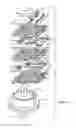 Fig. 34 - MLCC filter on an AIMD circuit board with conductive ground pin attached to a hermetic feedthrough ferrule