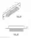 Fig. 81 - MLCC filter on an AIMD circuit board with conductive ground pin attached to a hermetic feedthrough ferrule