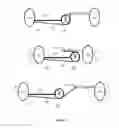 Fig. 02 - Exercise apparatus using a single elastic member to generate resistance force against compression and extension of the apparatus