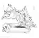Fig. 20 - Triceps press exercise machine with a moving user support