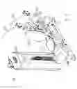 Fig. 29 - Triceps press exercise machine with a moving user support